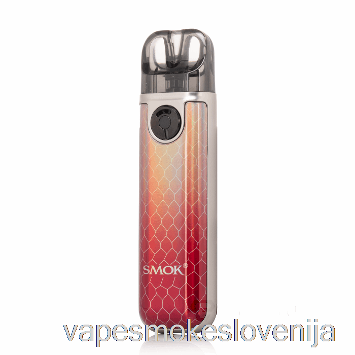 Vape Petrol Smok Novo 4 Mini 25w Kit Srebrno Rdeča Kobra